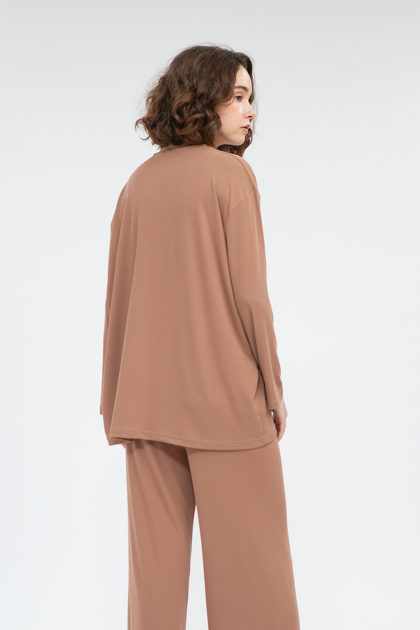 Camani Premium Knit Set Busui: Mocca