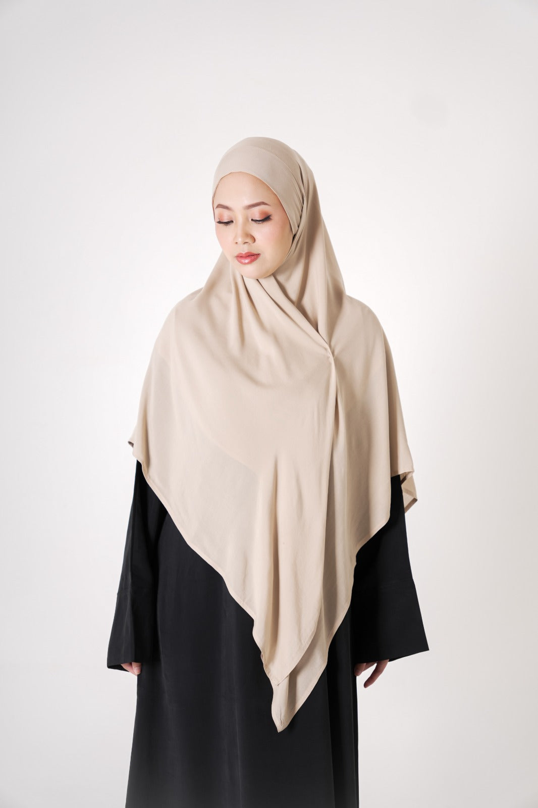 Camani Cupro Basic Abaya - Black