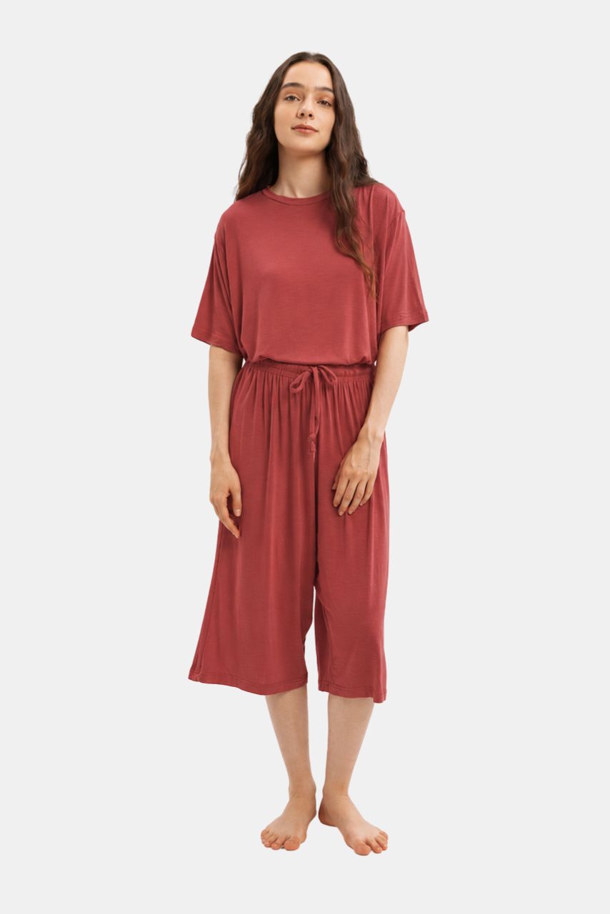 Camani Basic Pajama: Salmon