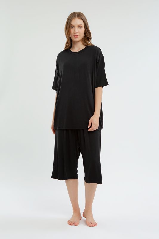 Camani Basic Pajama: Black