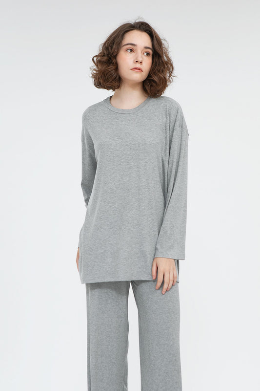 Premium Knit Set: Misty Grey