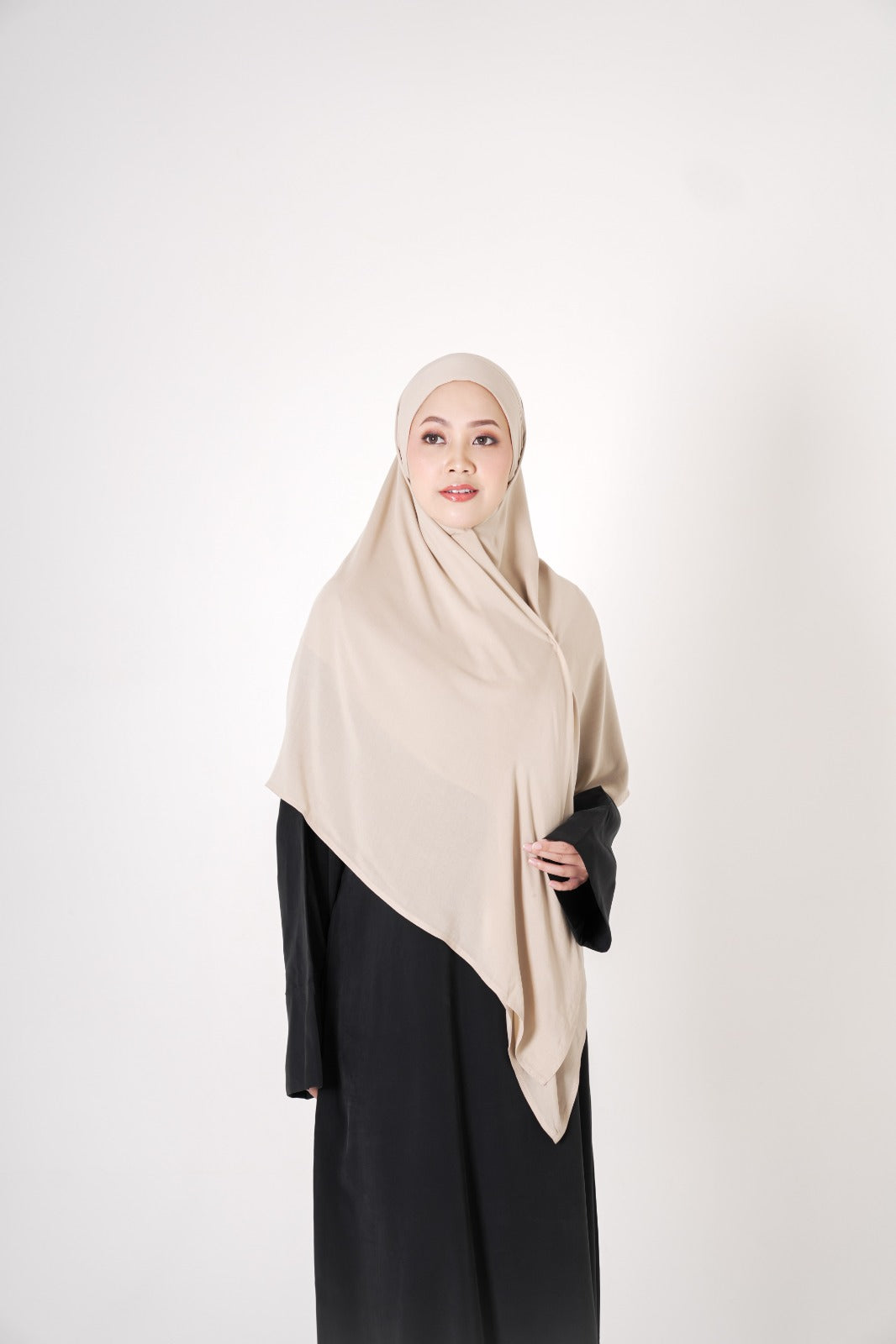 Camani Cupro Basic Abaya - Black