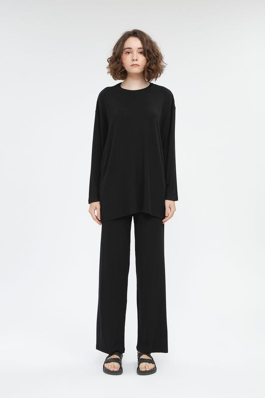 Premium Knit Set: Black