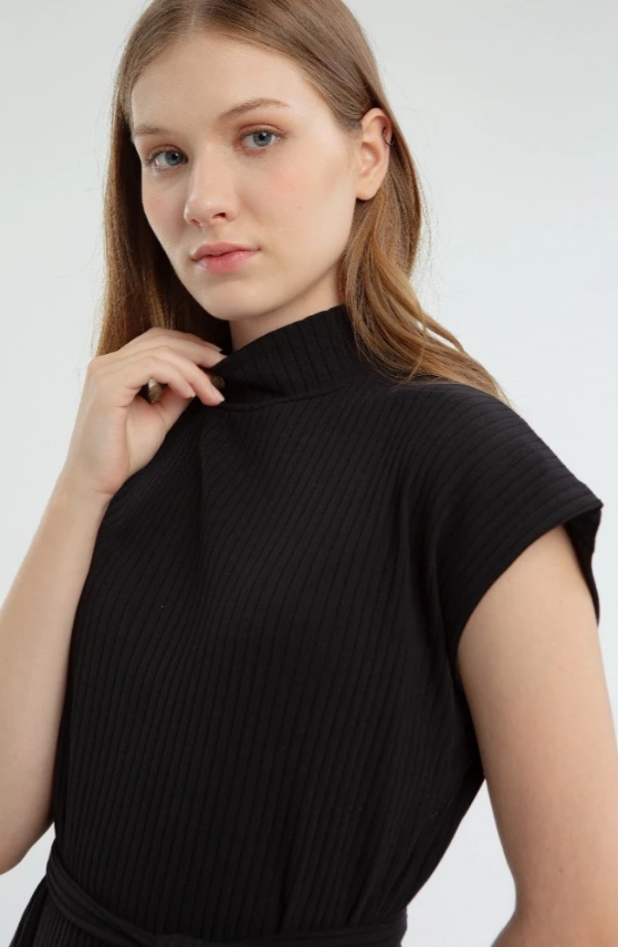 Camani Knit Dress with Belt