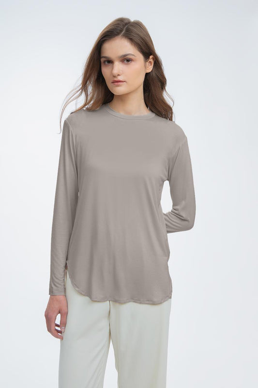 [PRE ORDER 5 DAYS] Camani Round Top: Ash Grey